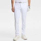 J.Lindeberg Golf Trousers - Ellott Slim Pant - White AW26