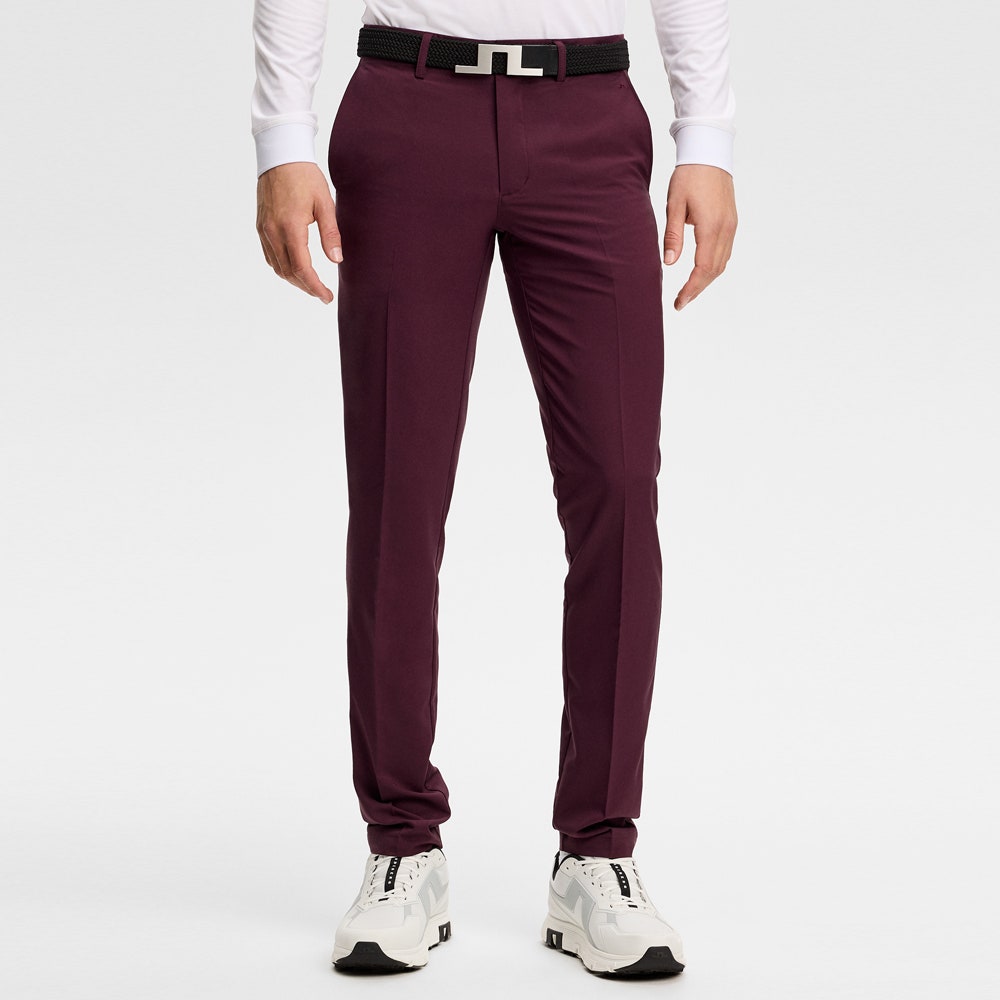 J.Lindeberg Golf Trousers - Elof Pant - Winetasting AW26