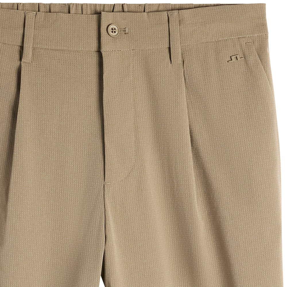 J.Lindeberg Golf Trousers - Harris Pant Carrot Fit - Brindle SS26