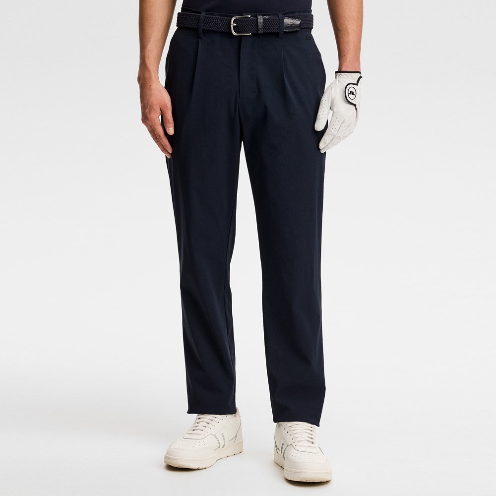 J.Lindeberg Golf Trousers - Harris Pant Carrot Fit - JL Navy SS26