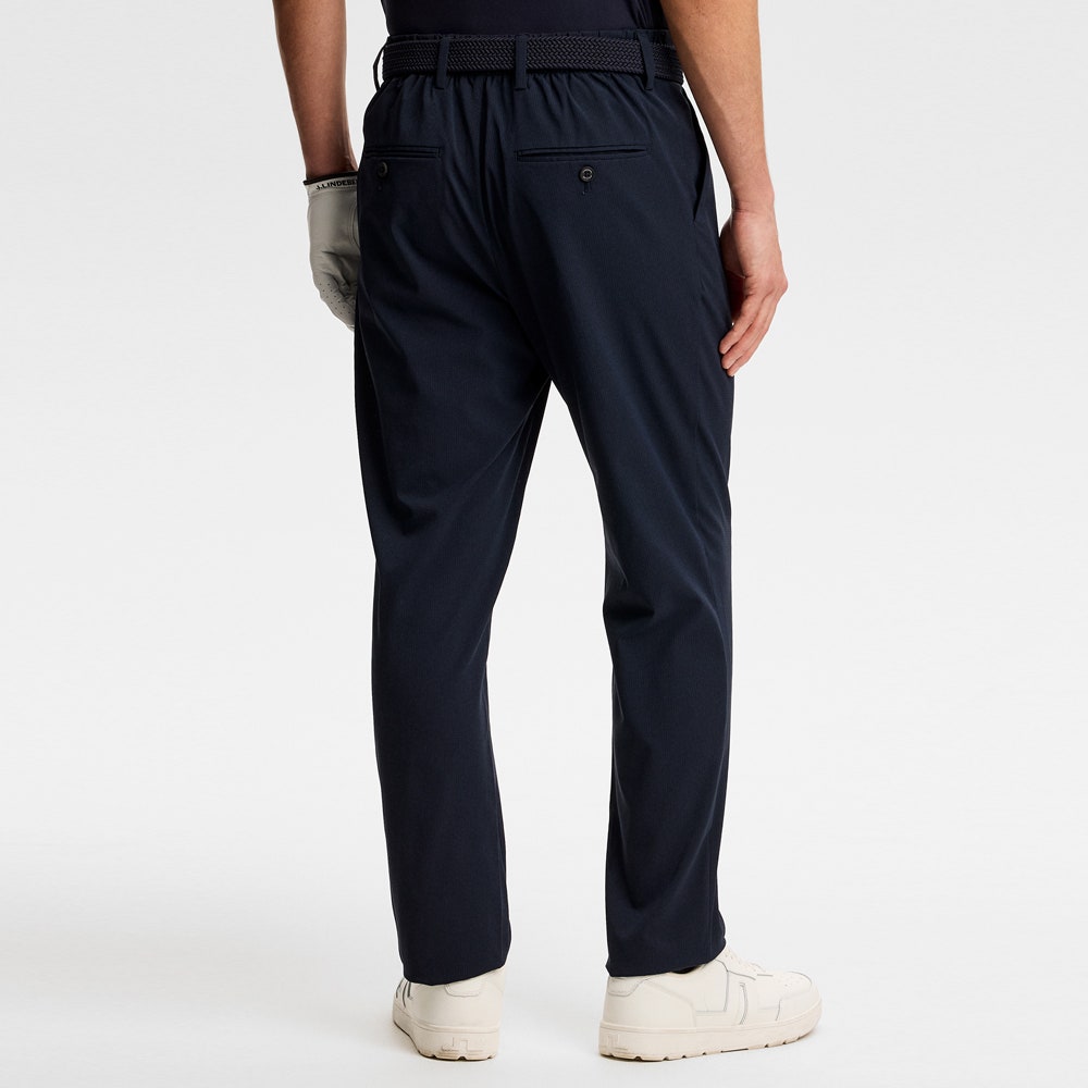 J.Lindeberg Golf Trousers - Harris Pant Carrot Fit - JL Navy SS26