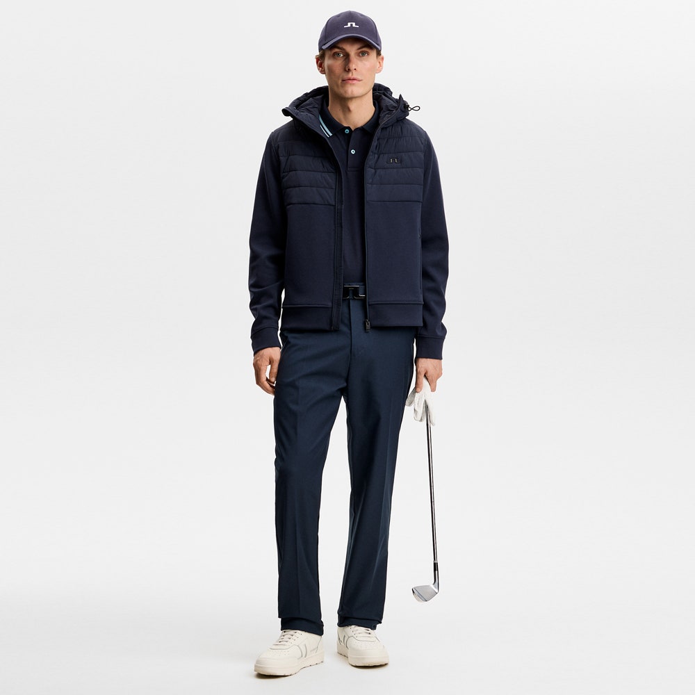 J.Lindeberg Golf Trousers - Jens Pant Tapered Fit - JL Navy SS26