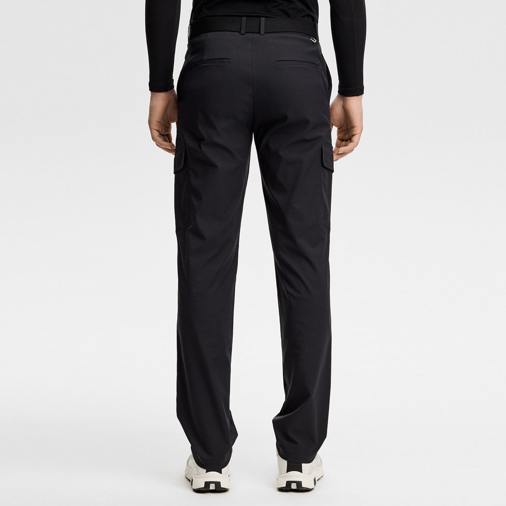 J.Lindeberg Golf Trousers - Logan Cargo Pant - Black AW26