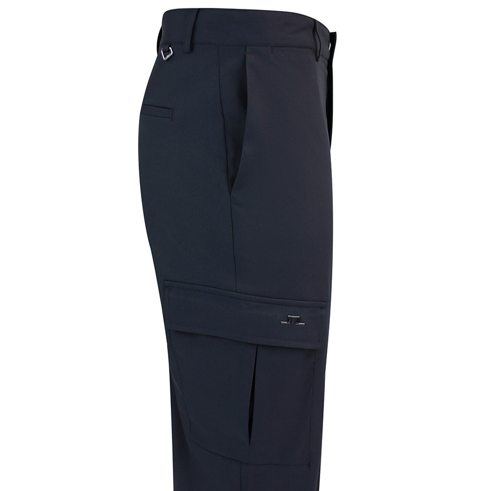 J.Lindeberg Golf Trousers - Logan Cargo Pant - Black AW26
