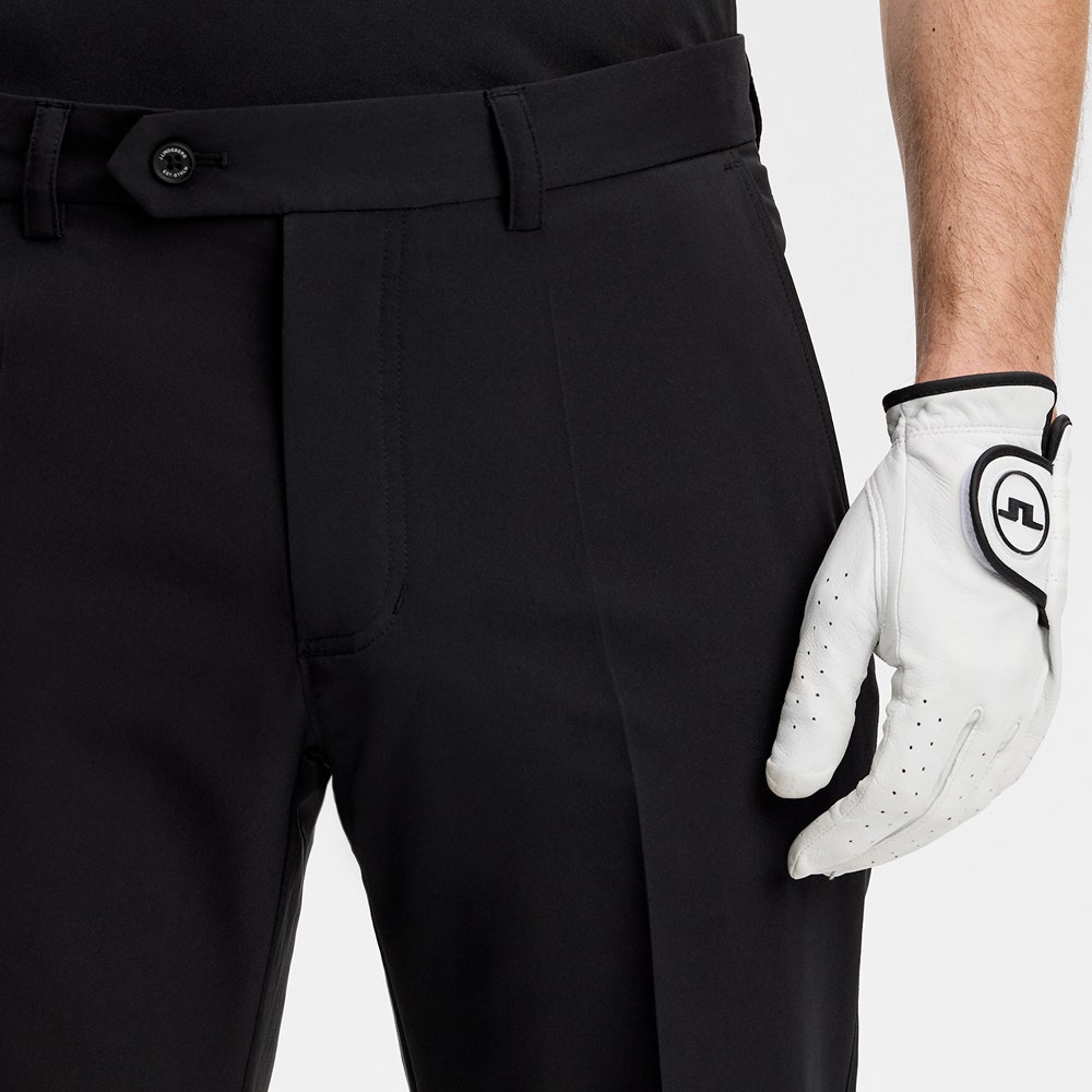 J.Lindeberg Golf Trousers - Mitch Pant Slim Fit - Black SS26