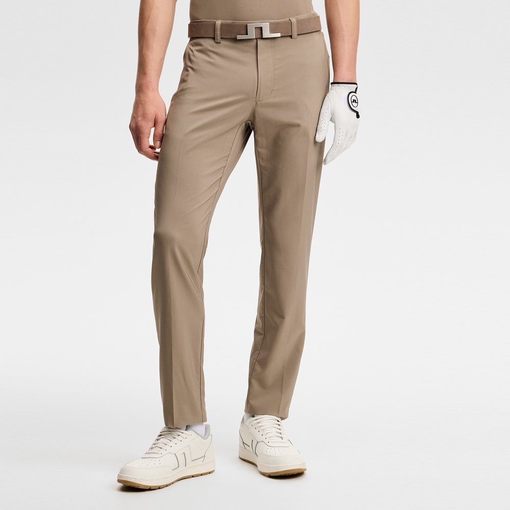 J.Lindeberg Golf Trousers - Mitch Pant Slim Fit - Brindle SS26