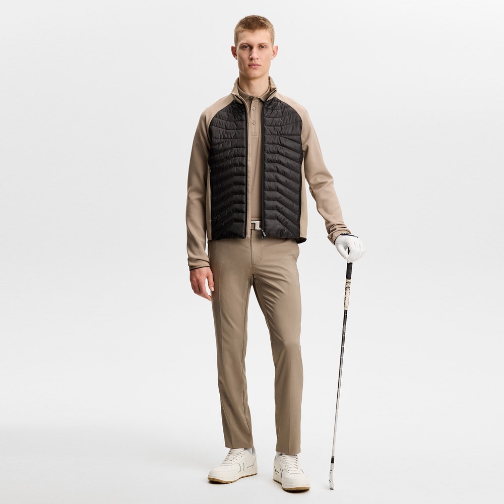 J.Lindeberg Golf Trousers - Mitch Pant Slim Fit - Brindle SS26