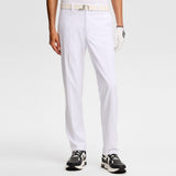 J.Lindeberg Golf Trousers - Mitch Pant Slim Fit - White SS26