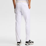 J.Lindeberg Golf Trousers - Mitch Pant Slim Fit - White SS26