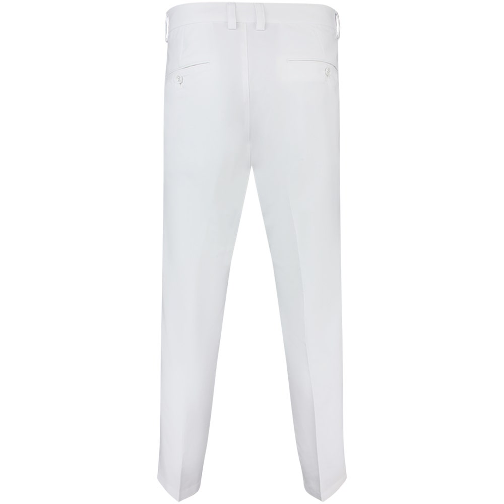 J.Lindeberg Golf Trousers - Mitch Pant Slim Fit - White SS26