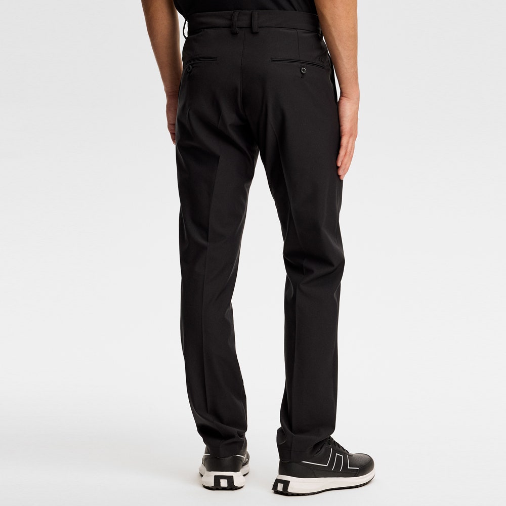 J.Lindeberg Golf Trousers - Mitch Slim Pant - Black AW26