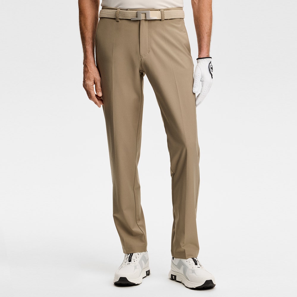 J.Lindeberg Golf Trousers - Mitch Slim Pant - Brindle AW26