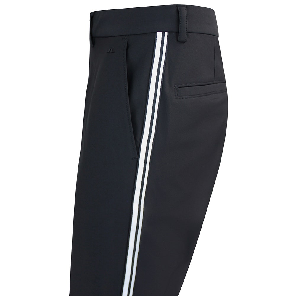 J.Lindeberg Golf Trousers - Mitch Stripe Pant - Black AW26