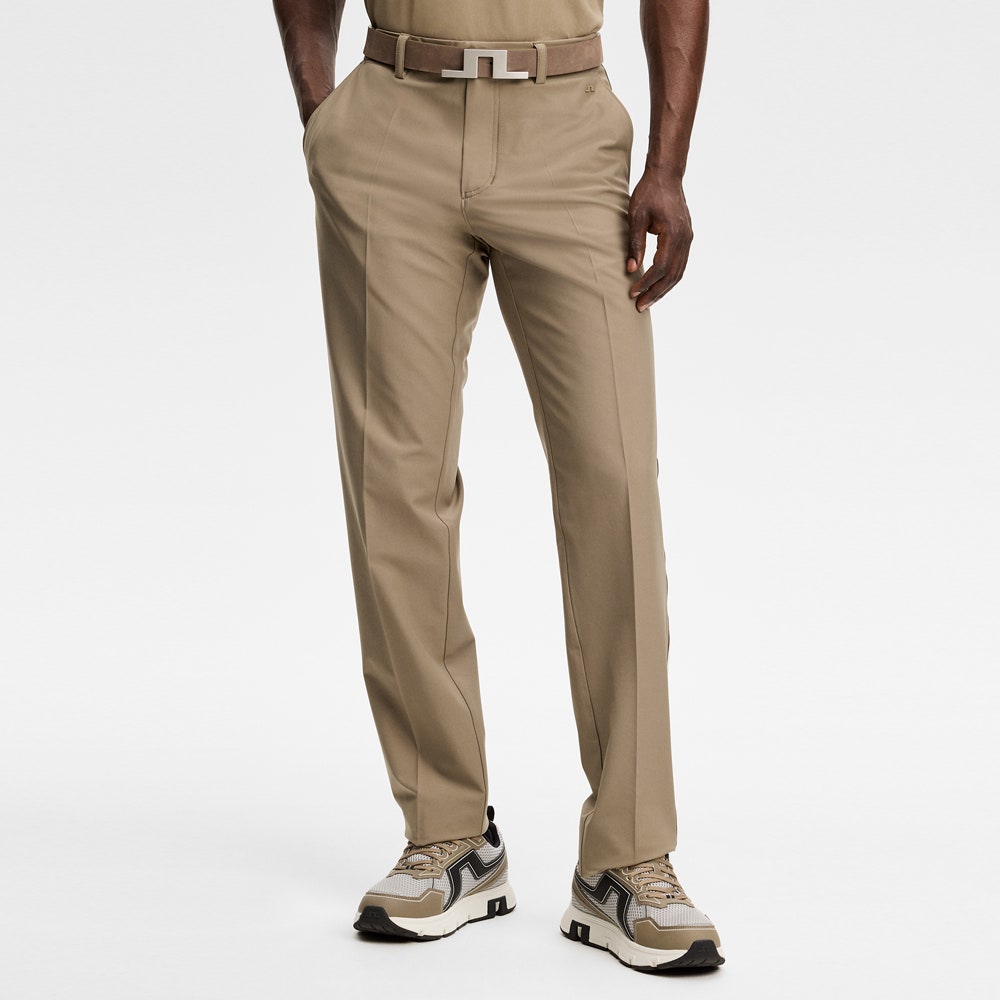 J.Lindeberg Golf Trousers - Mitch Stripe Pant - Brindle AW26