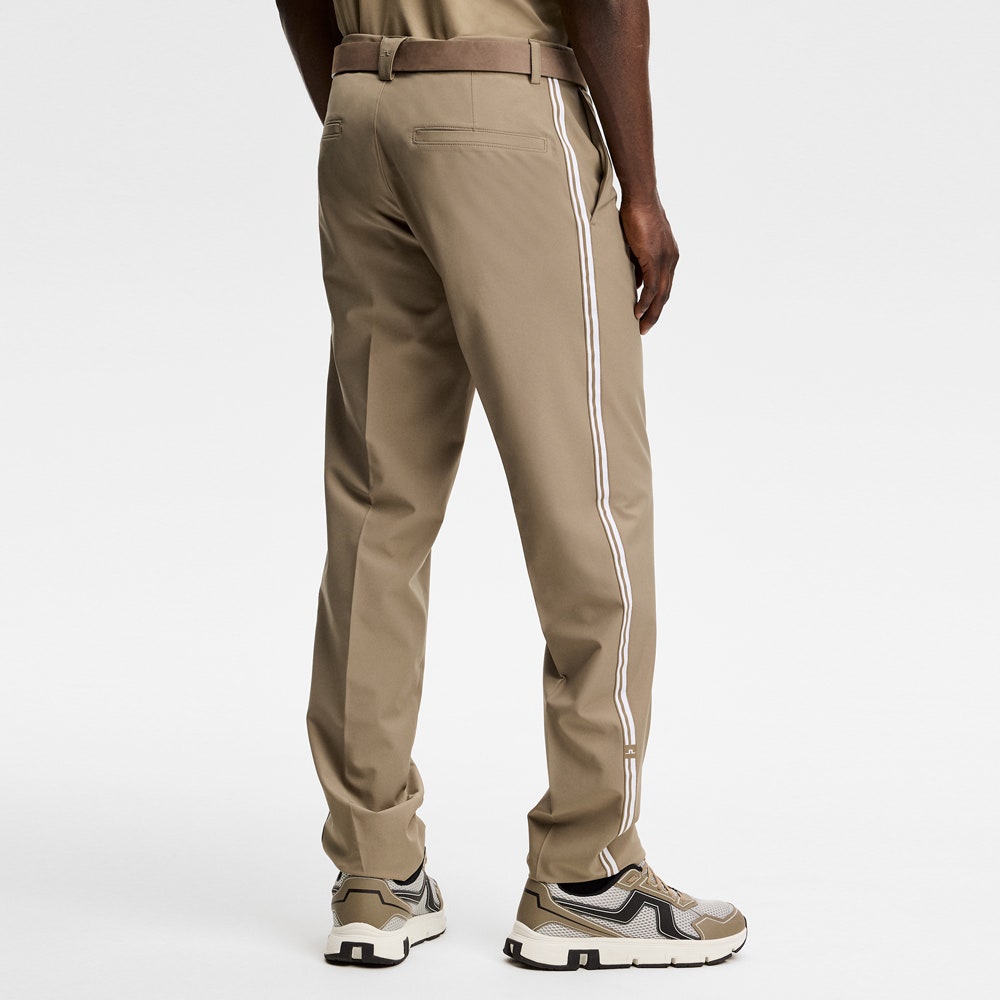 J.Lindeberg Golf Trousers - Mitch Stripe Pant - Brindle AW26
