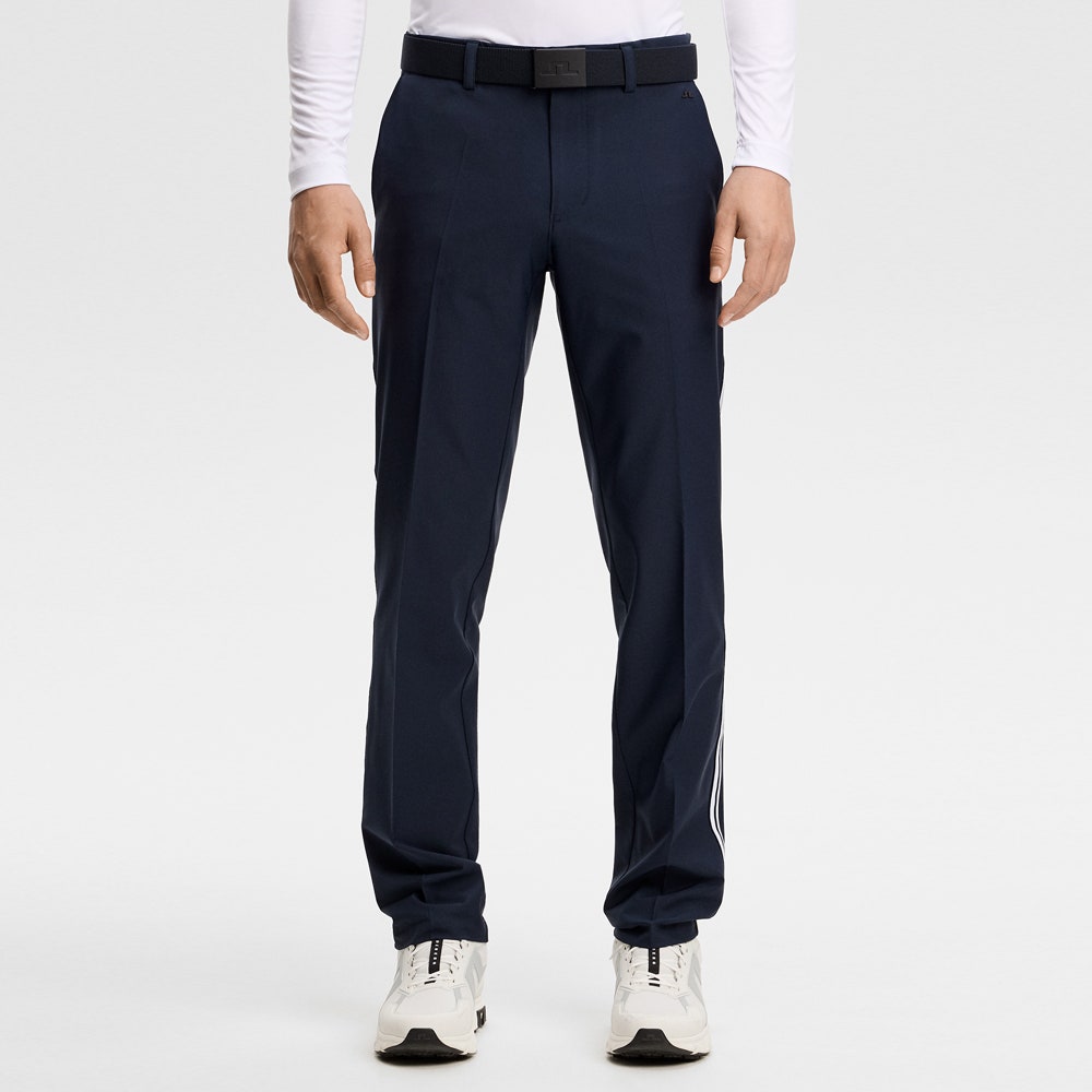 J.Lindeberg Golf Trousers - Mitch Stripe Pant - JL Navy AW26
