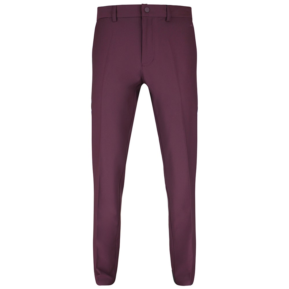 J.Lindeberg Golf Trousers - Mitch Stripe Pant - Winetasting AW26