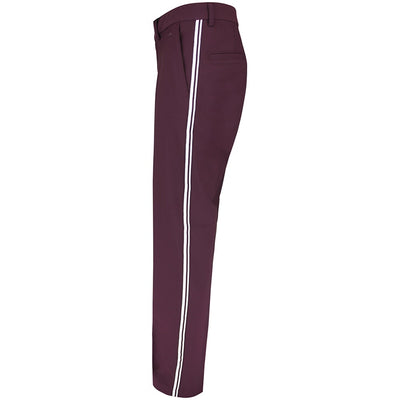 J.Lindeberg Golf Trousers - Mitch Stripe Pant - Winetasting AW26