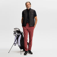 J.Lindeberg Golf Trousers - Vent Pant Slim Fit - Apple Butter SS26