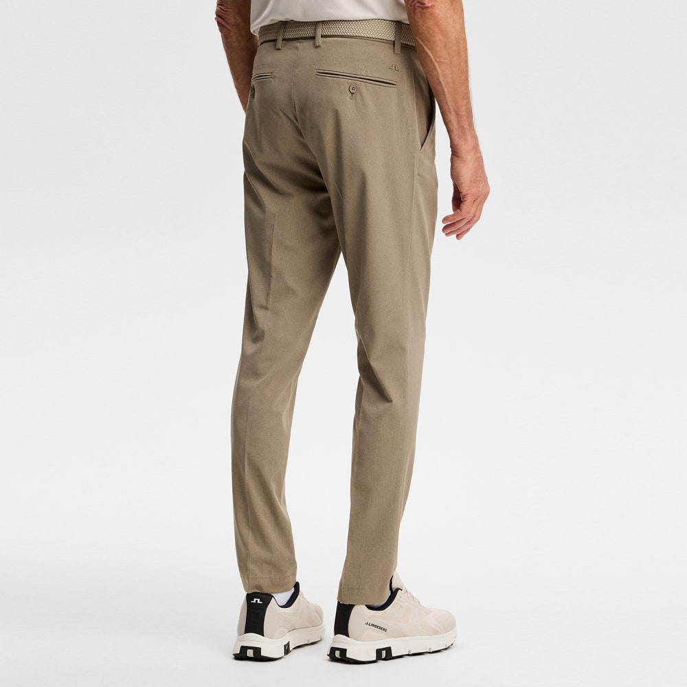 J.Lindeberg Golf Trousers - Vent Pant Slim Fit - Brindle SS26