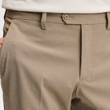 J.Lindeberg Golf Trousers - Vent Pant Slim Fit - Brindle SS26