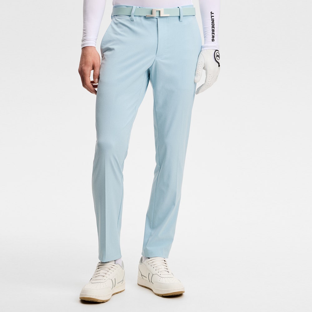 J.Lindeberg Golf Trousers - Vent Pant Slim Fit - Forget-Me-Not SS26