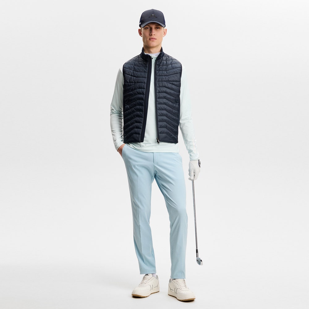 J.Lindeberg Golf Trousers - Vent Pant Slim Fit - Forget-Me-Not SS26