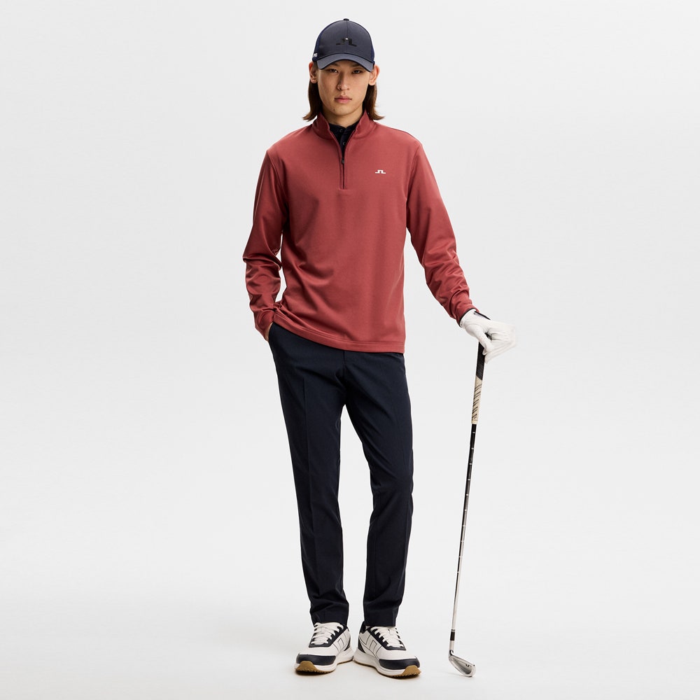 J.Lindeberg Golf Trousers - Vent Pant Slim Fit - JL Navy SS26