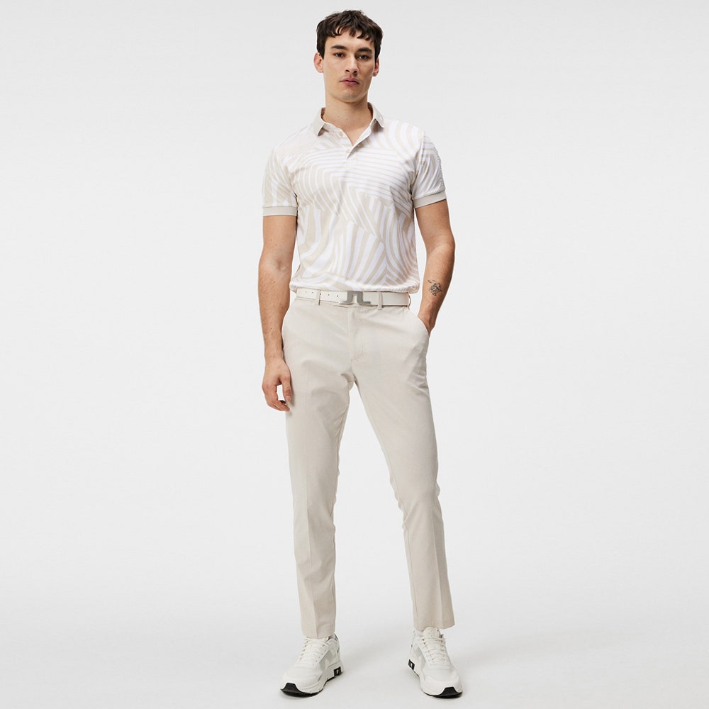 J.Lindeberg Golf Trousers - Vent Pant Slim Fit - Moonbeam SS26
