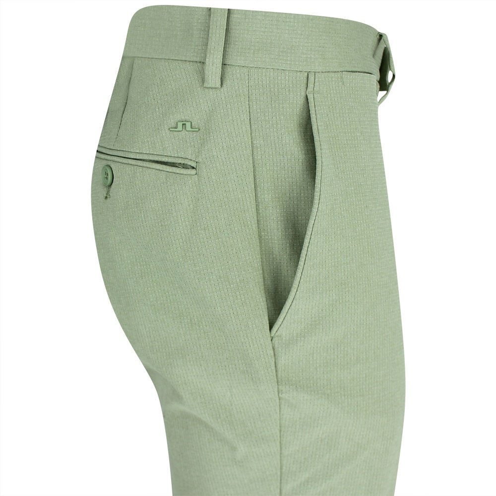 J.Lindeberg Golf Trousers - Vent Pant Slim - Oil Green SS25