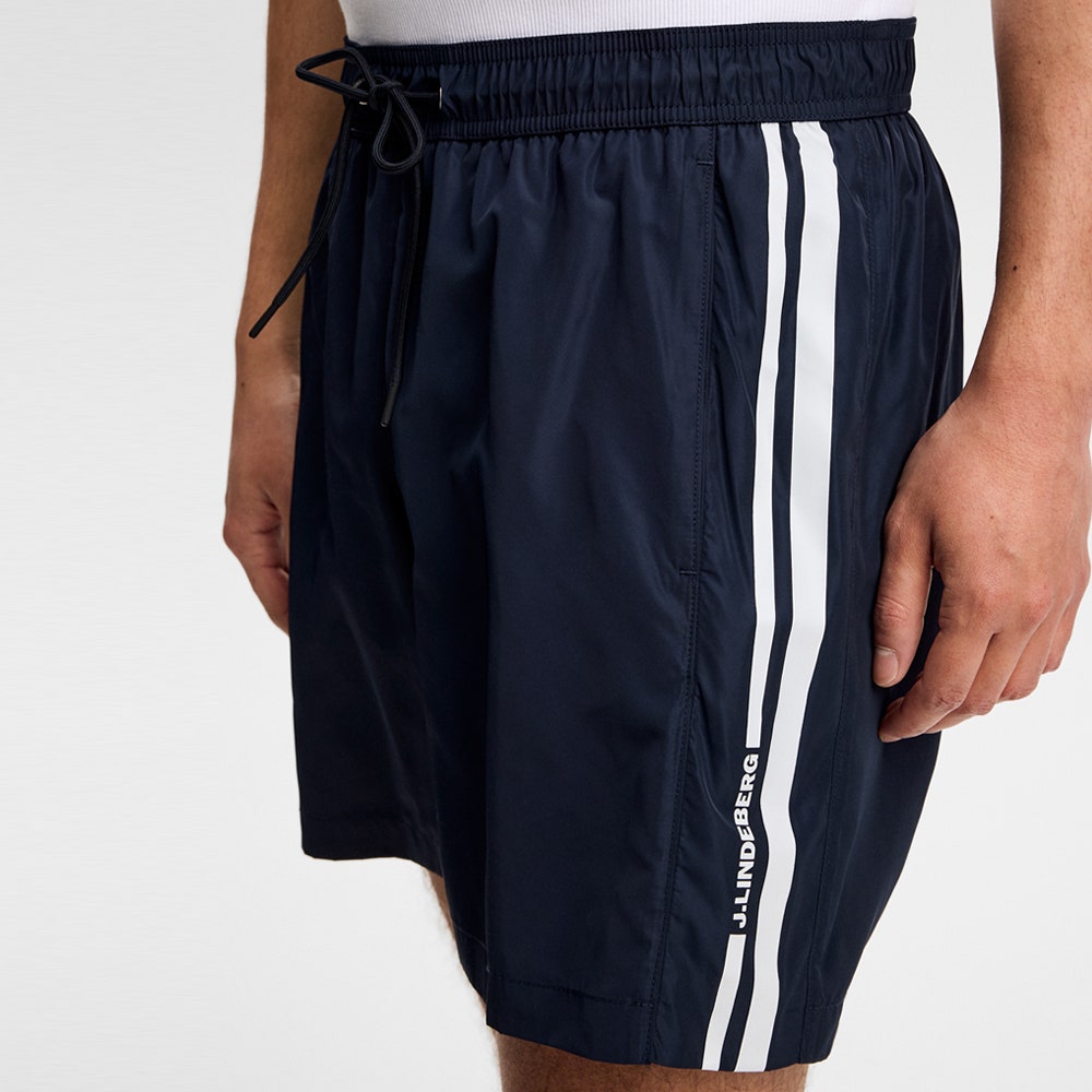J.Lindeberg Swim Shorts - Delta Stripe - JL Navy SH26
