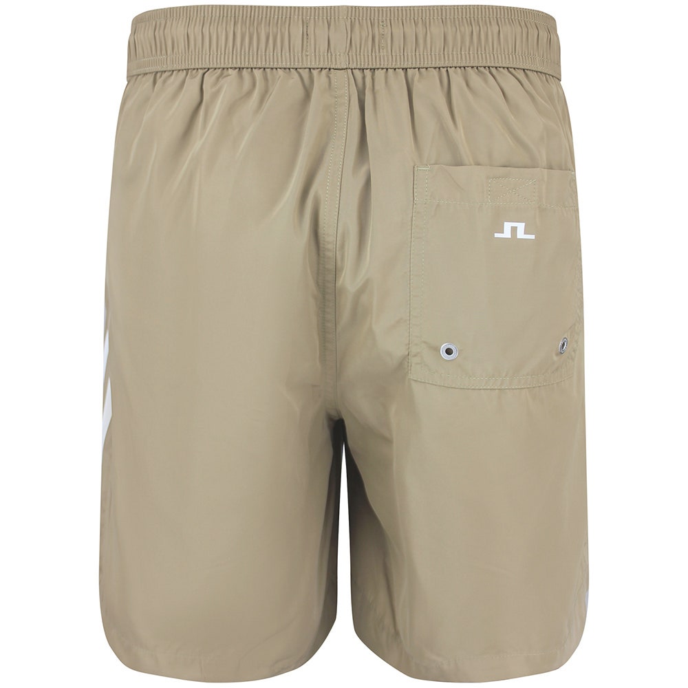 J.Lindeberg Swim Shorts - Delta Stripe - Kelp SH26