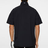 J.Lindeberg Waterproof Golf Jacket - Arvid Rain Shirt - Black SS25