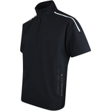 J.Lindeberg Waterproof Golf Jacket - Arvid Rain Shirt - Black SS25