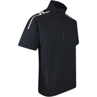 J.Lindeberg Waterproof Golf Jacket - Arvid Rain Shirt - Black SS25