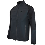 J.Lindeberg Waterproof Golf Jacket - Mateo 3L Pro FZ - Black AW25