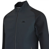 J.Lindeberg Waterproof Golf Jacket - Mateo 3L Pro FZ - Black AW25