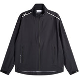 J.Lindeberg Waterproof Golf Jacket - Shay Rain Jkt - Black AW26