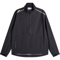 J.Lindeberg Waterproof Golf Jacket - Shay Rain Jkt - Black AW26