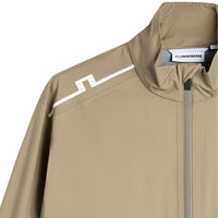 J.Lindeberg Waterproof Golf Jacket - Shay Rain Jkt - Brindle AW26