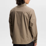 J.Lindeberg Waterproof Golf Jacket - Shay Rain Jkt - Brindle AW26