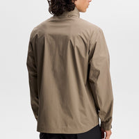 J.Lindeberg Waterproof Golf Jacket - Shay Rain Jkt - Brindle AW26