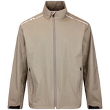 J.Lindeberg Waterproof Golf Jacket - Shay Rain Jkt - Brindle AW26