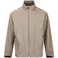 J.Lindeberg Waterproof Golf Jacket - Shay Rain Jkt - Brindle AW26