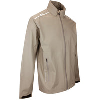 J.Lindeberg Waterproof Golf Jacket - Shay Rain Jkt - Brindle AW26
