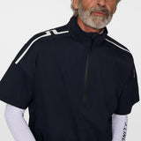J.Lindeberg Waterproof Golf Jacket - Shay Rain Shirt - JL Navy AW25