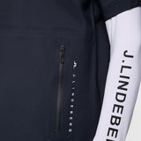 J.Lindeberg Waterproof Golf Jacket - Shay Rain Shirt - JL Navy AW25
