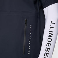 J.Lindeberg Waterproof Golf Jacket - Shay Rain Shirt - JL Navy AW25