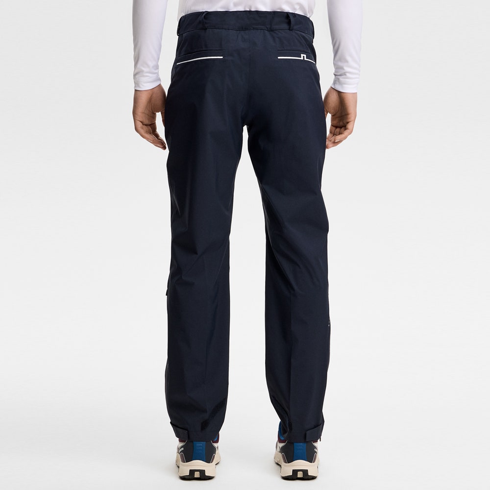 J.Lindeberg Waterproof Golf Trousers - Shay Rain Pant - JL Navy AW26