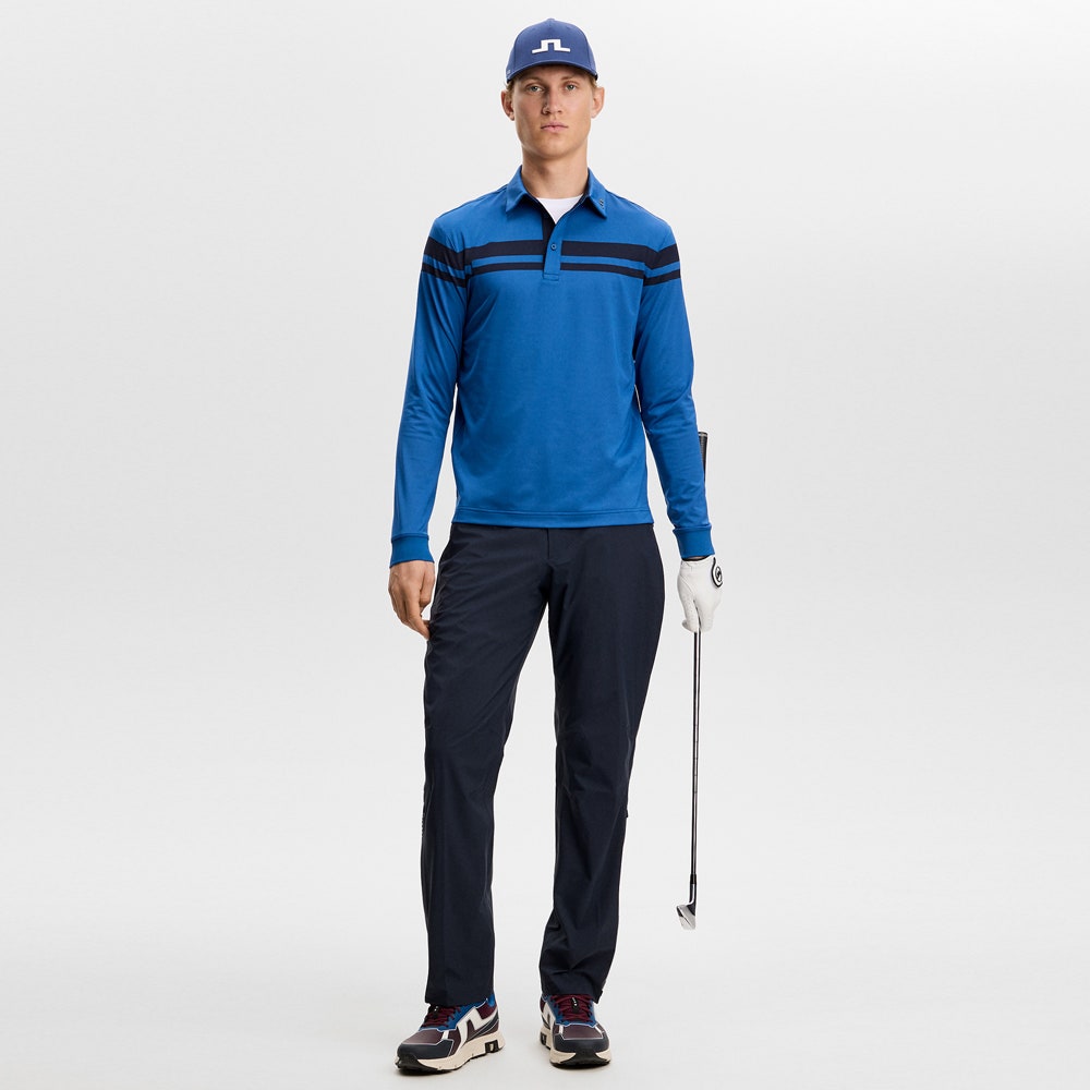 J.Lindeberg Waterproof Golf Trousers - Shay Rain Pant - JL Navy AW26